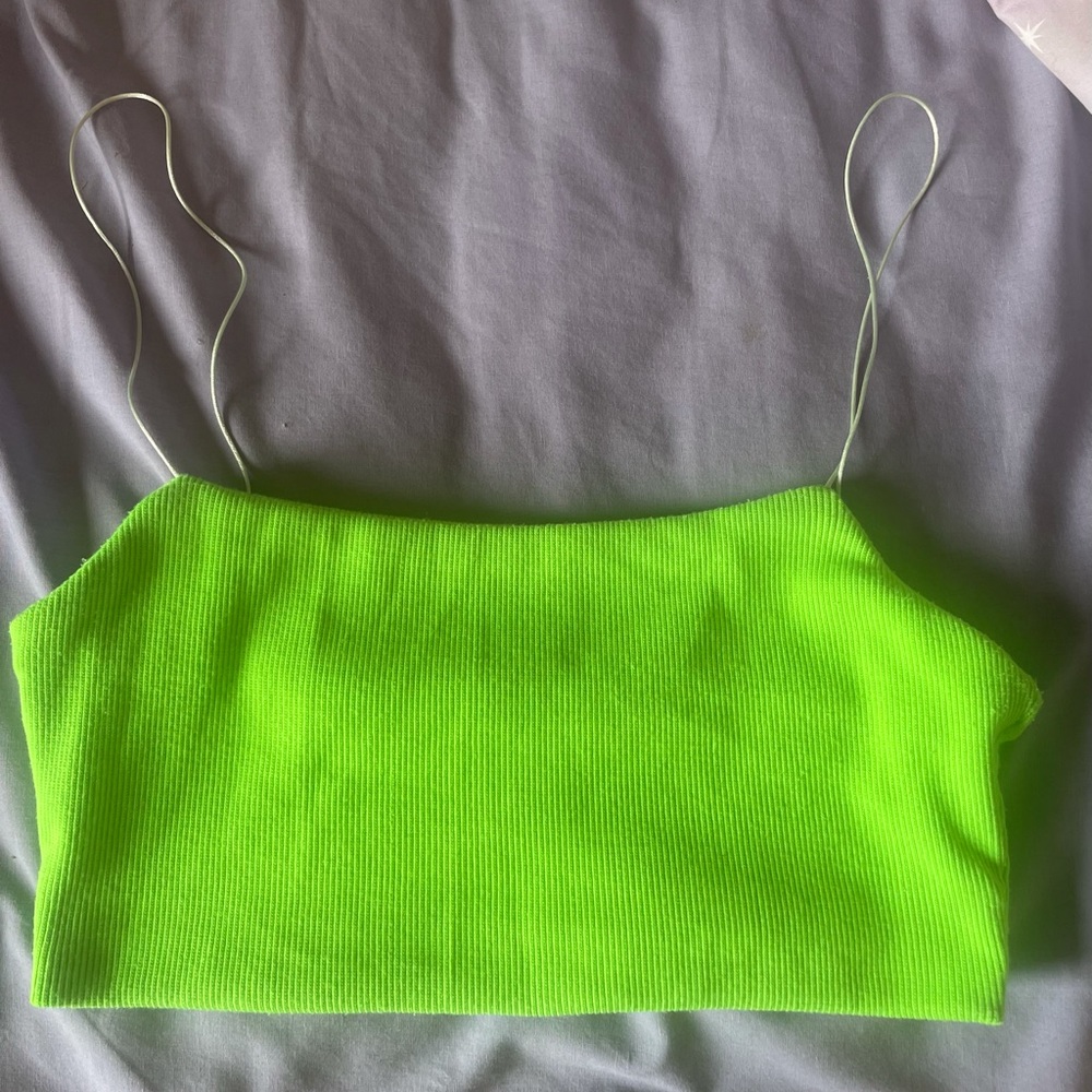 ZYA green crop top
